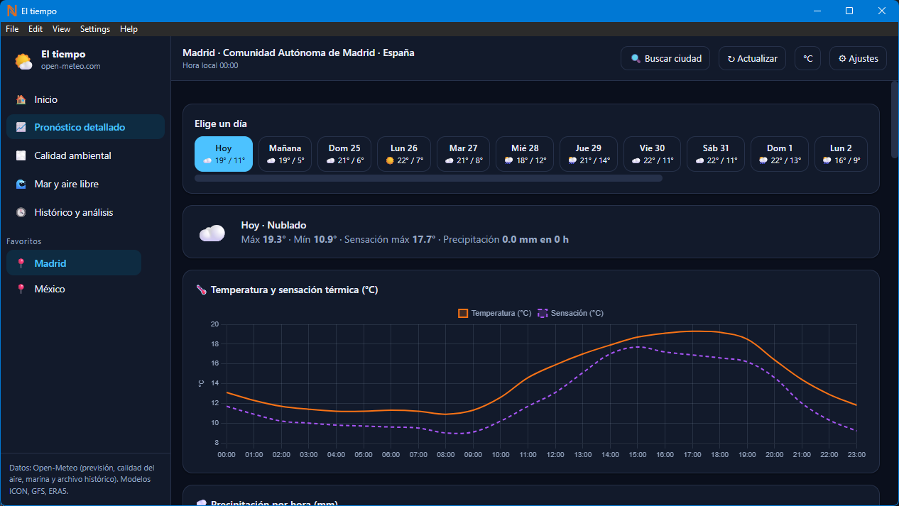 El tiempo screenshot 3